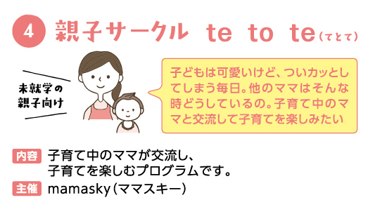 親子サークルtetote