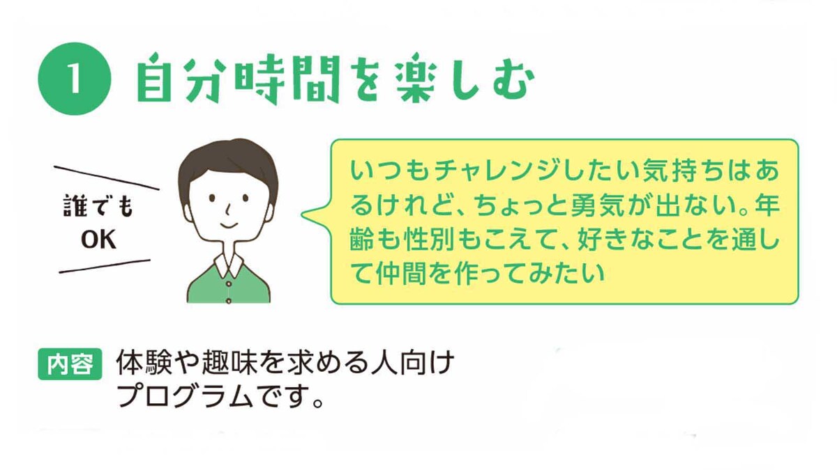 元気プログラム　自分時間をたのしむ　ウェルビーイング